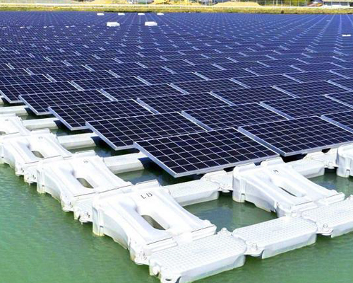 Energie photovoltaïque centrale flottante